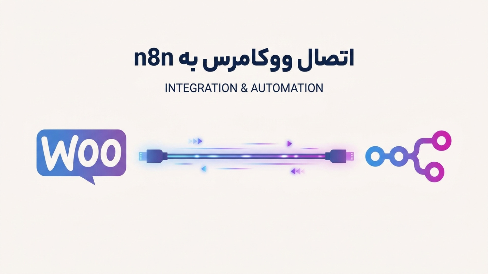 تصویر شاخص ویدیو راهنمای جامع اتصال ووکامرس به n8n؛ هوشمندسازی فروشگاه اینترنتی