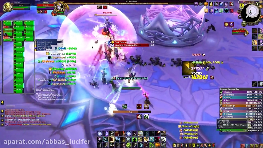 Team Frantic-Kazzak Vs Grand Magistrix Elisande Mythic