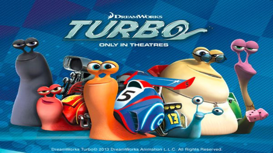 انیمیشن توربو (Turbo 2013) دوبله فارسی | داستان هیجان‌انگیز حلزون مسابقه‌ای ️