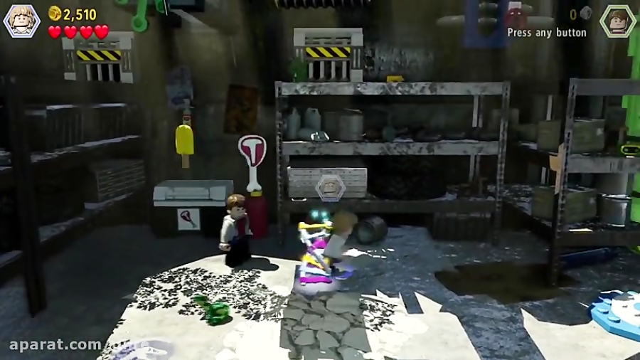 LEGO Jurassic World Video Game Walkthrough Gameplay Part 6 - Out of Bounds (PS4)