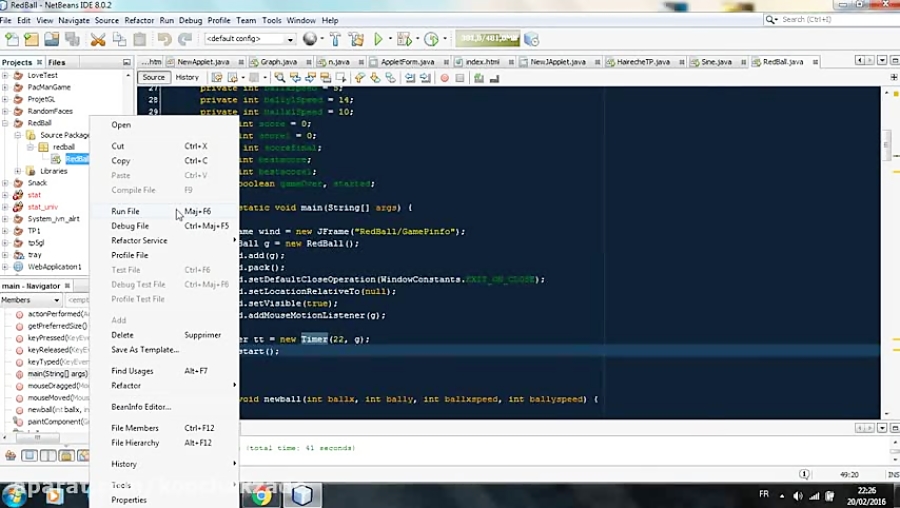 Simple 2d Game In Java Netbeans With Source Code 9569