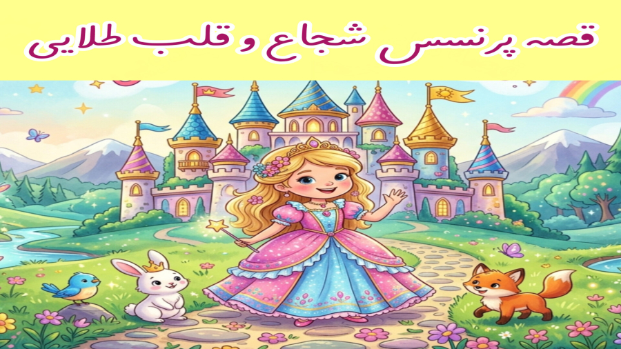 قصه پرنسس آنا _ قصه پرنسس شجاع وقلب طلایی