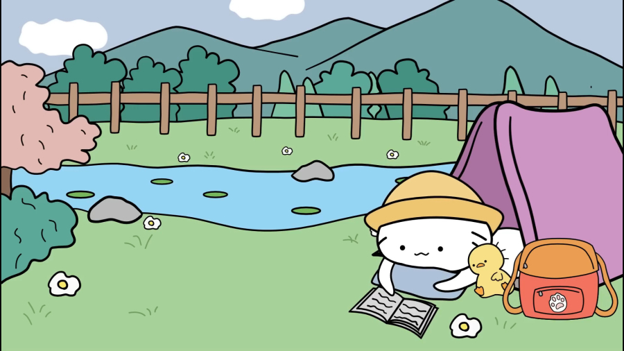 ASMR animation | cat and duckling stories compilation