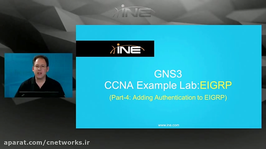 GNS3 Adding EIGRP Authentication
