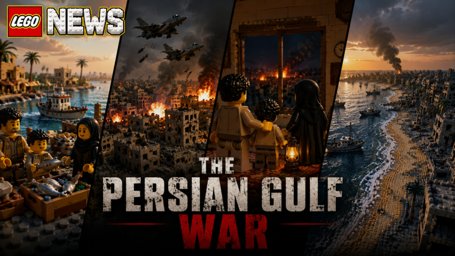 THE PERSIAN GULF WAR | (AI ANIMATION)