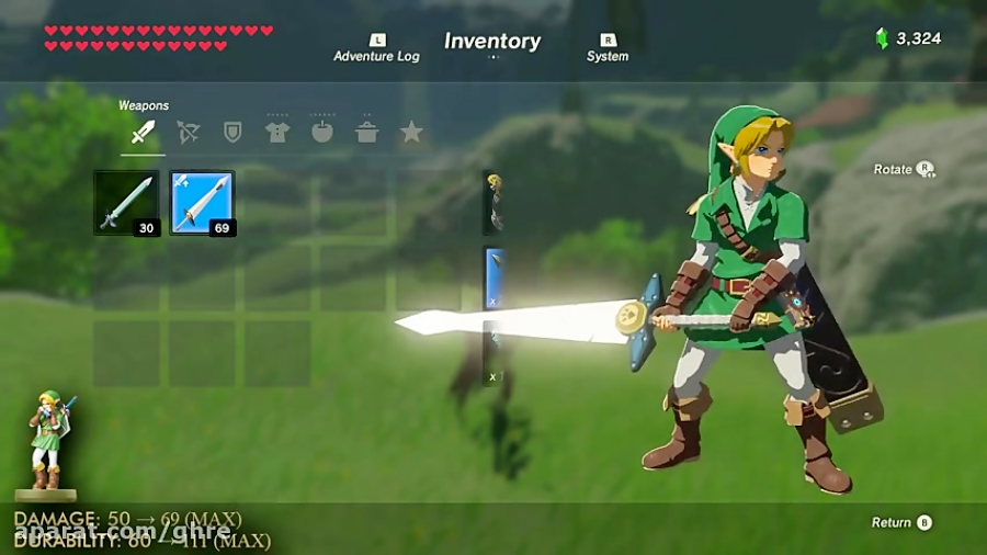 Zelda Breath of the Wild - All Amiibo Weapons