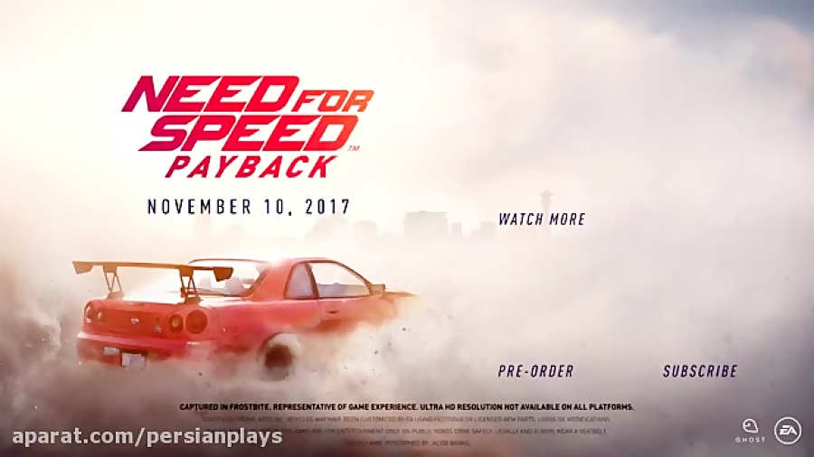 Need for Speed Payback Trailer