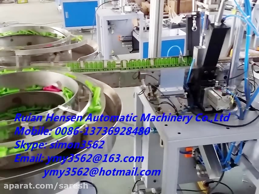 U spring clothespin assembly machine, cloth peg mounting machine