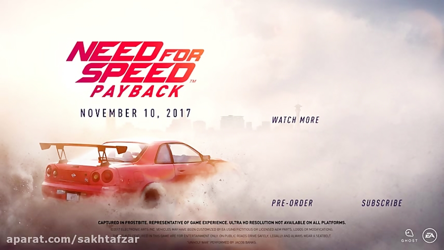 اولین تریلری بازی Need for Speed Payback
