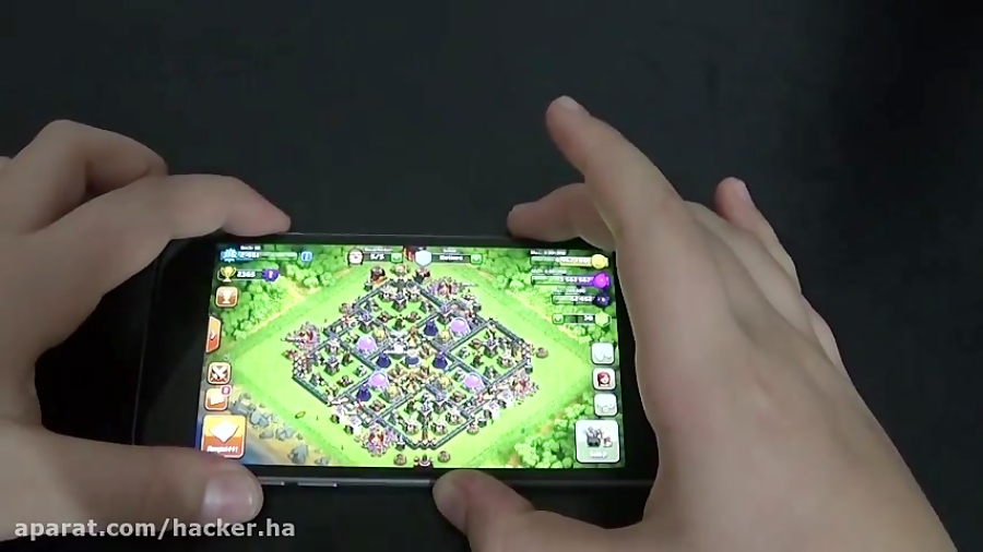 iPhone 6 Game Clash of Clans
