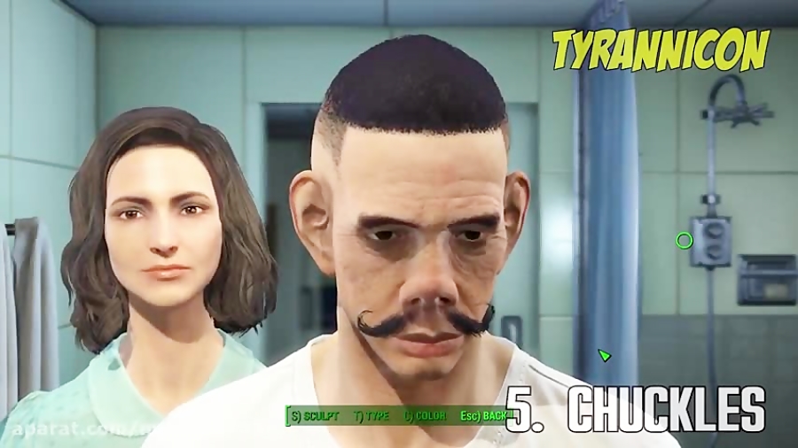 FALLOUT 4 - TOP 5 UGLY CHARACTER CREATIONS!