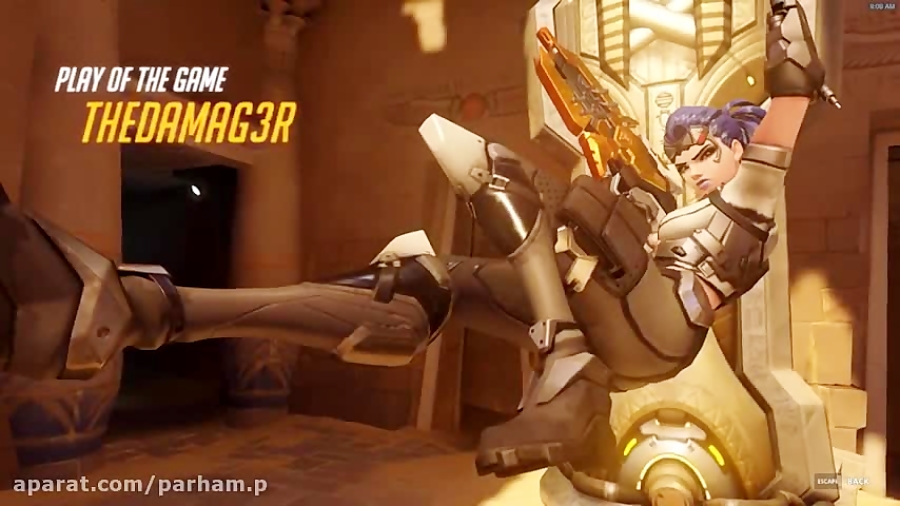 Overwatch Highlight TheDaMag3r  as clubs;WidowMakerclubs; | reflex kill tracer