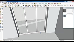 آموزش شماره 2 مدل سازی پنجره در اسکچاپ