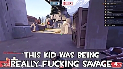 TF2: How To Be Savage (THE MOST SAVAGE KID IN TF2)
