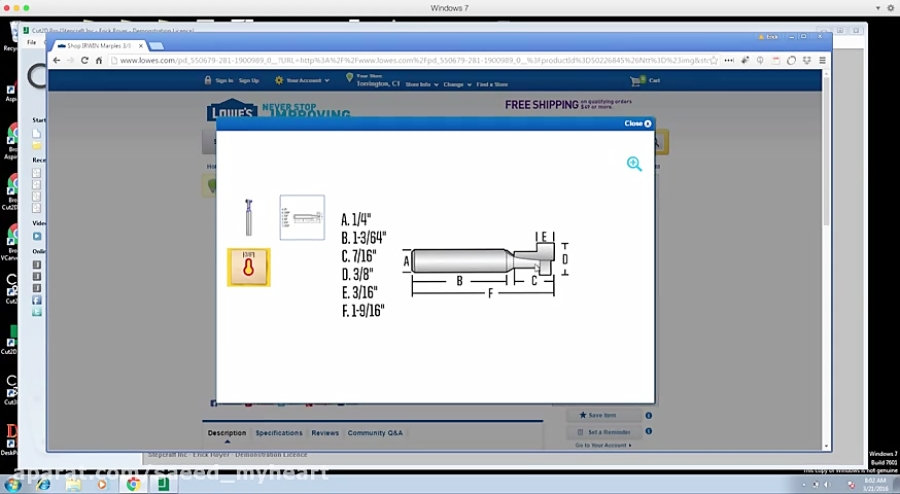 STEPCRAFT TRAINING - Making a Keyhole Slot On Your CNC with a Keyhole ...
