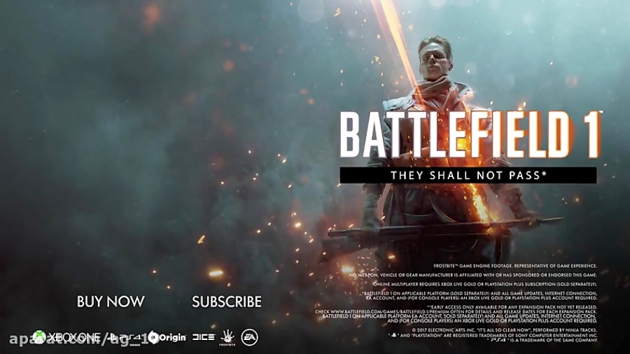 Battlefield 1 NEW DLC Trailer They Shall Not Pass