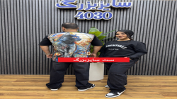 ست تیشرت و شلوار سایزبزرگ مردانه4030