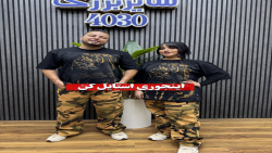 ست تیشرت و شلوار چریکی سایزبزرگ مردانه4030