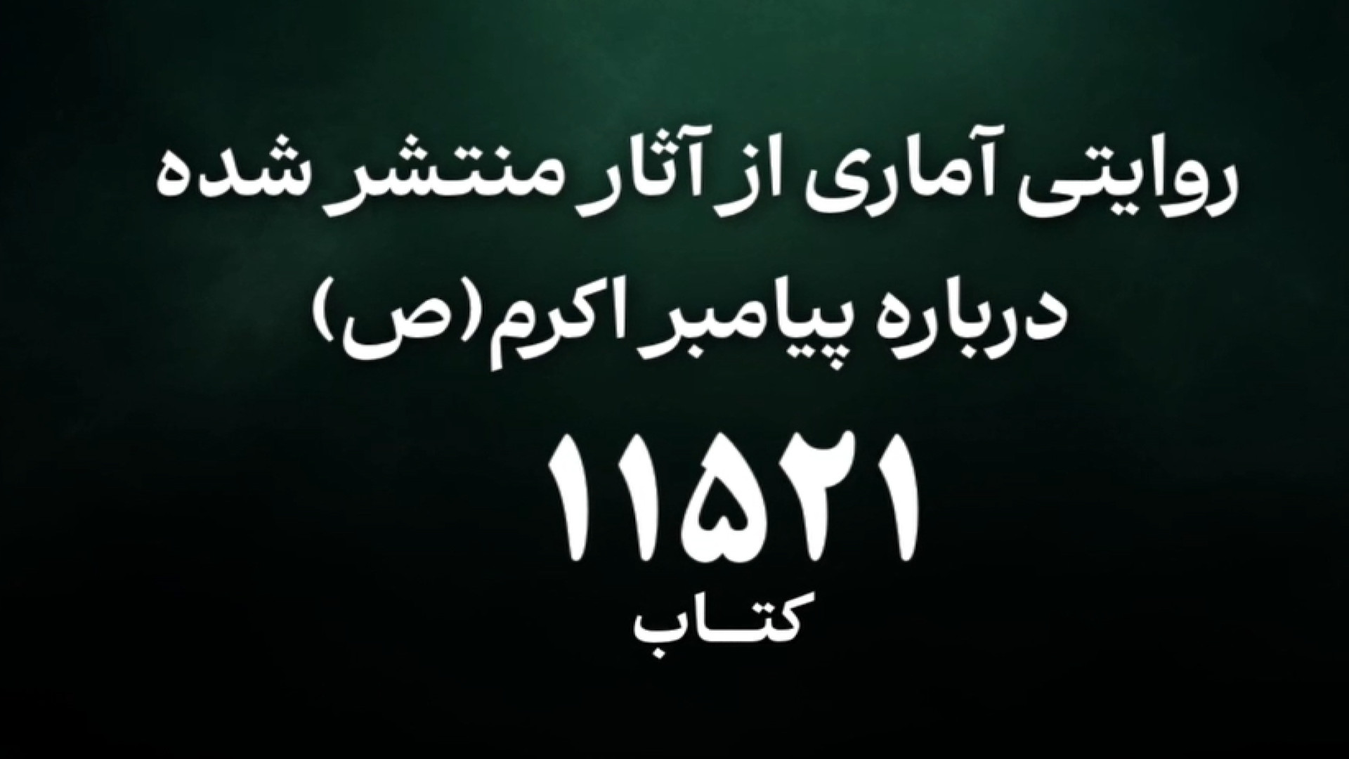 اینفوگرافیک/ روایتی آماری از آثار منتشر شده پیامبر در ایران
