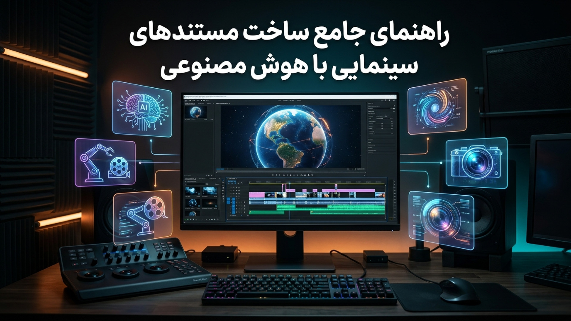 تصویر شاخص ویدیو راهنمای جامع ساخت مستندهای سینمایی با هوش مصنوعی