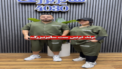ست پیراهن وشلوارک سایزبزرگ مردانه 4030