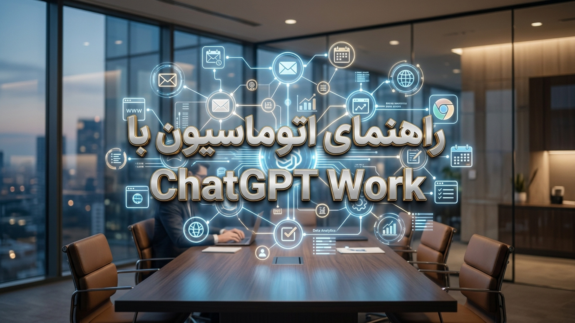 تصویر شاخص ویدیو راهنمای جامع اتوماسیون شخصی و شغلی با سرویس ChatGPT Work