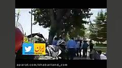 فیلم اختصاصی  از  درگیری مسلحانه با تروریست ها در مجلس زمان17ثانیه