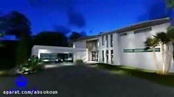 انیمیشن معماری و طراحی داخلی ویلای شیشه ای