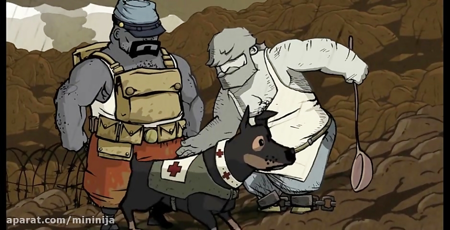 گیم پلی ازبازی-Valiant Hearts-The Great War-فارسی-قسمت2