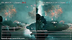 عملکرد فریم Quantum Break روی...