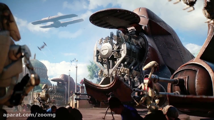 تریلر گیم پلی بازی Star Wars Battlefront II در EA Play