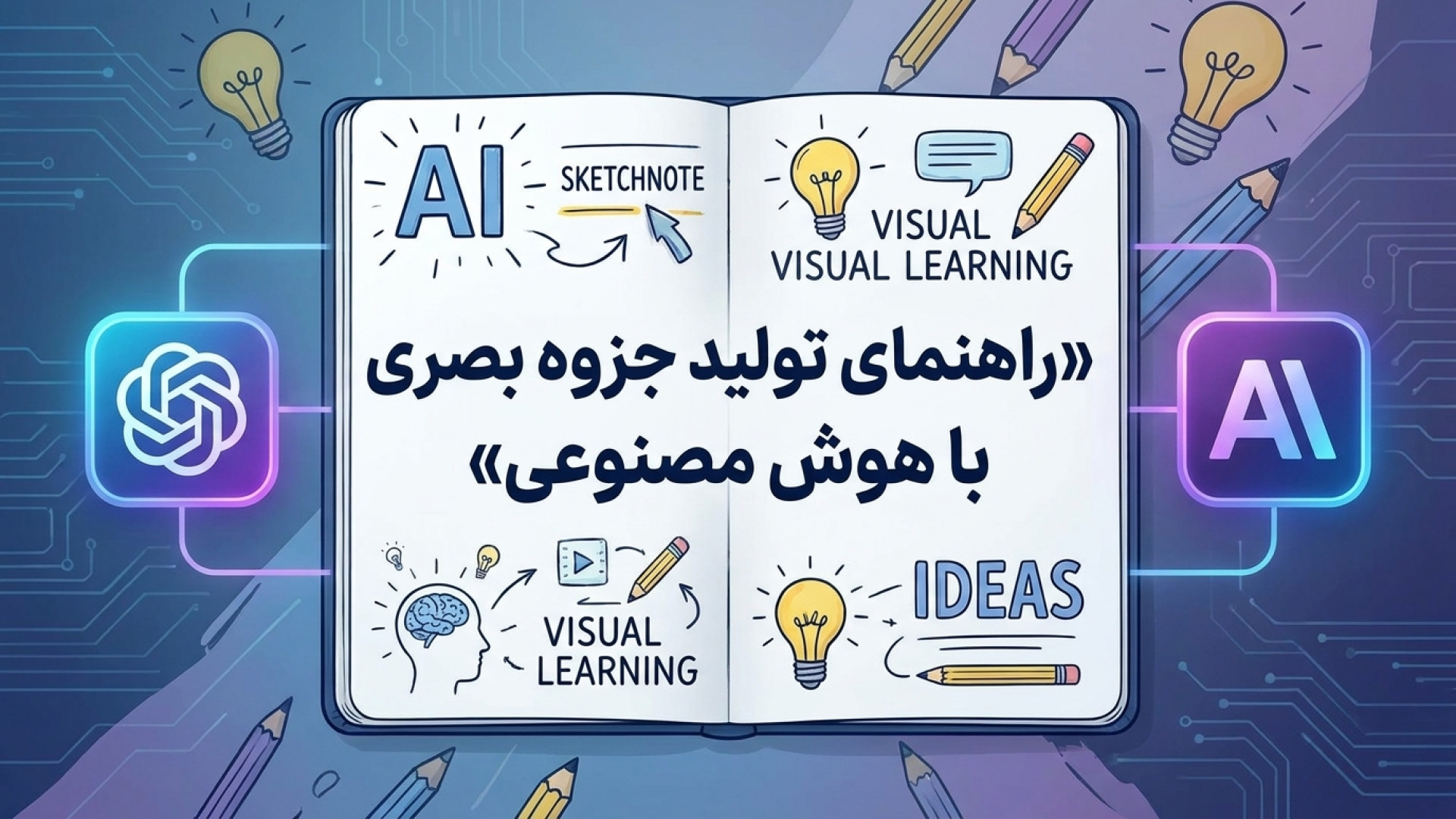 تصویر شاخص ویدیو راهنمای جامع تولید جزوه‌های بصری با ترکیب هوش مصنوعی ChatGPT و Claude
