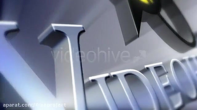 پروژه افترافکت ویژه ساخت تیزر نمایش و معرفی لوگو3D زمان15ثانیه