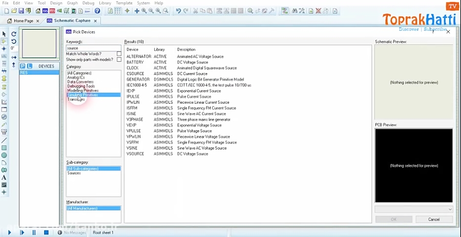 Proteus Circuit Design for Beginners Tutorial-1