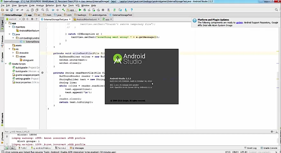 Android Device Monitor File Explorer