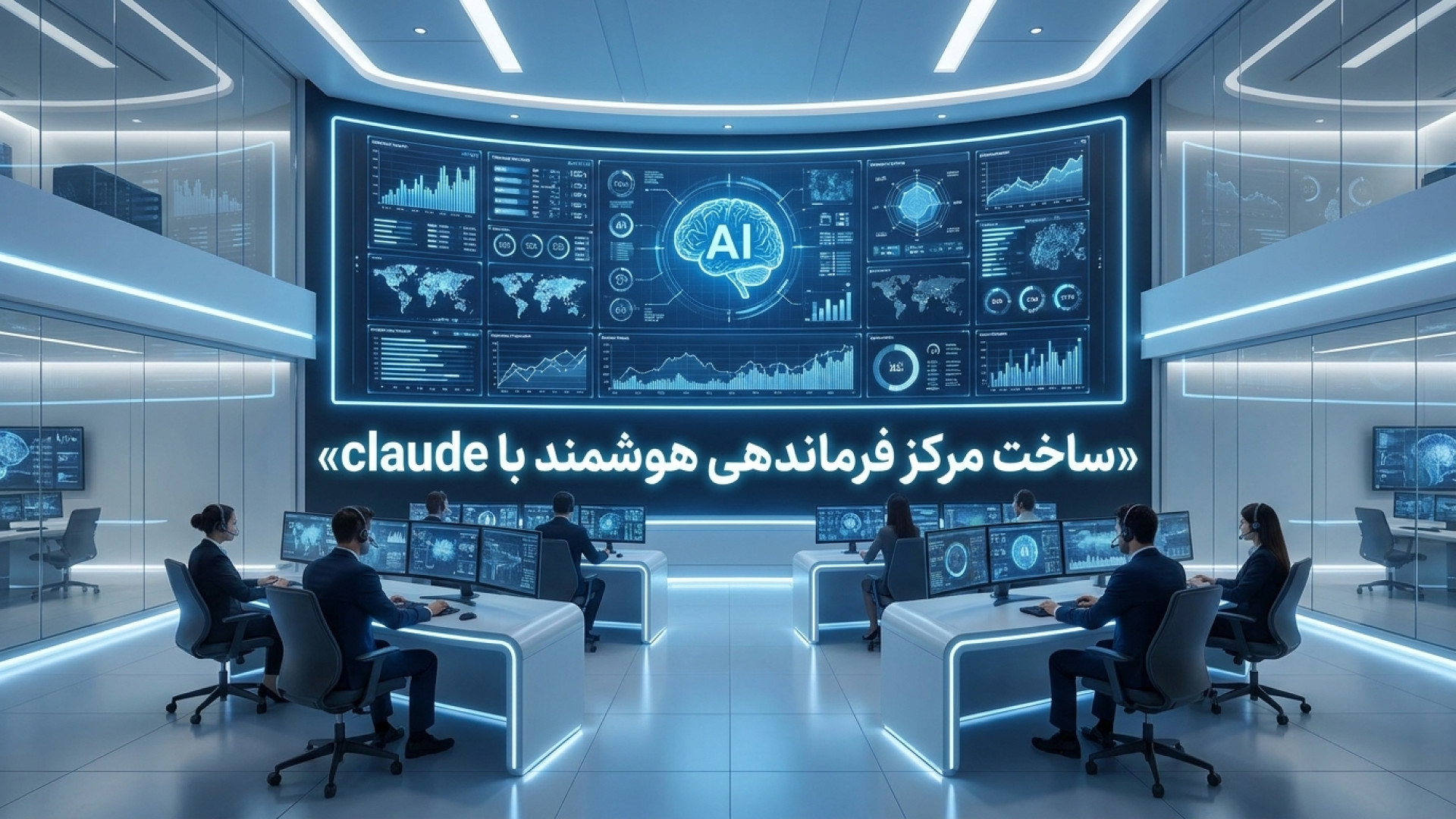 تصویر شاخص ویدیو ساخت مرکز فرماندهی هوشمند (Command Center) با هوش مصنوعی Claude