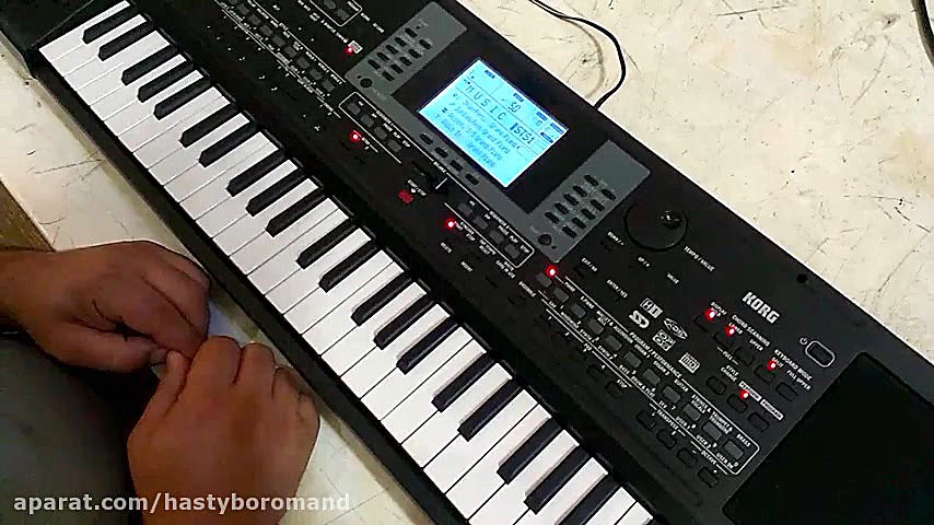 ارتقاء میکرو ارنجر به سمپلر KORG PA80 پای پتی
