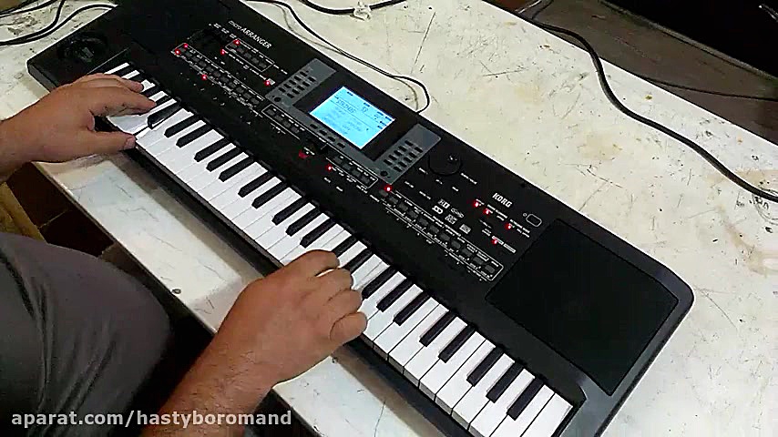 ارتقاء میکرو ارنجر به سمپلر KORG PA80 مدونا