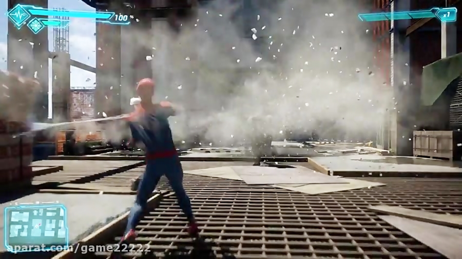 گیم پلی Spiderman PS4 2018 در Ee 2017. . .
