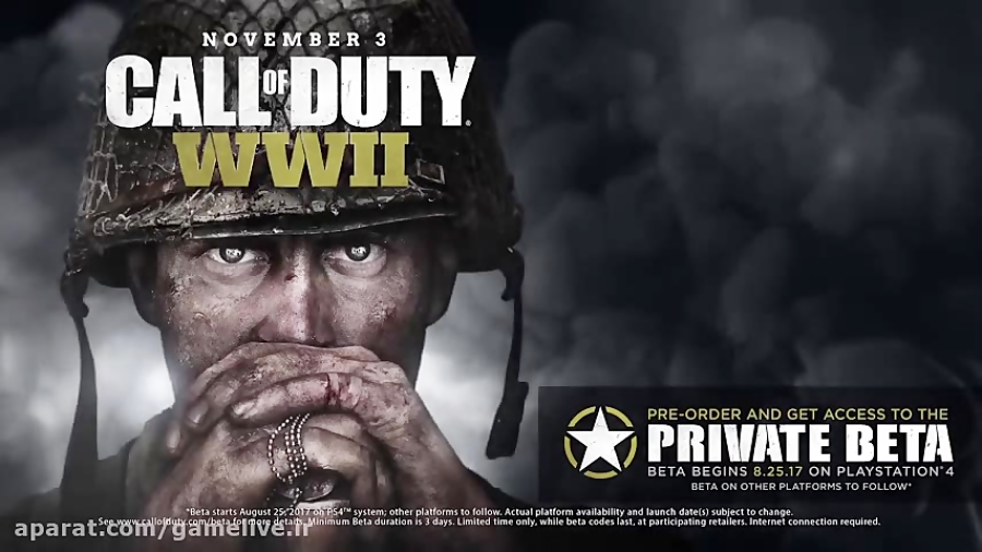 تریلر مولتی پلیر Call of Duty : WWII
