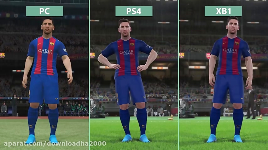 PES 2017 | Pro Evolution Soccer 2017 ndash; PC vs. PS4 vs. Xbox One Graphics Co