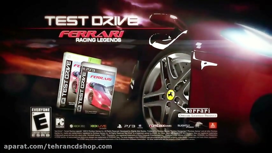 Test Drive: Ferrari Racing Legends www. tehrancdshop. com