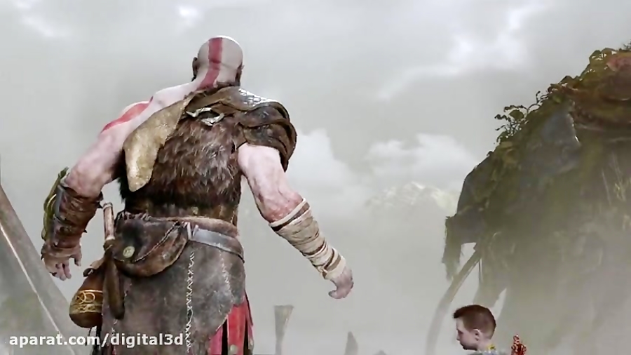 گیم پلی بازی God of War در E3 2017