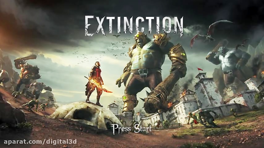 گیم پلی بازی Extinction در E3 2017