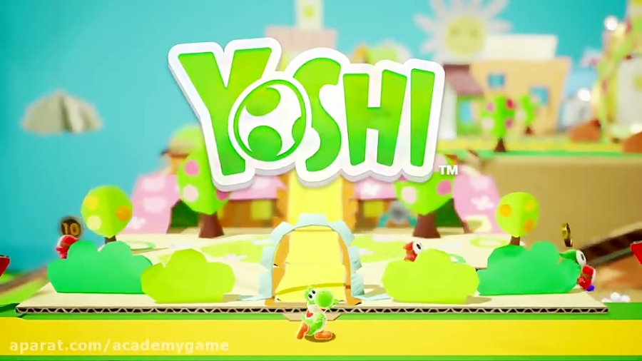 تریلر بازی جدید نینتندو برای شخصیت Yoshi دایناسور سبز ک