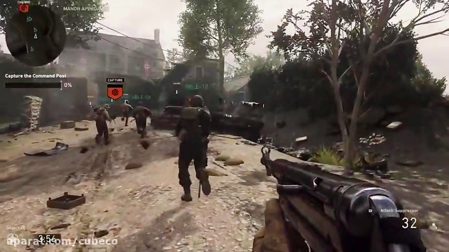 گیم پلی جدید بخش چند نفره Call of Duty WWII