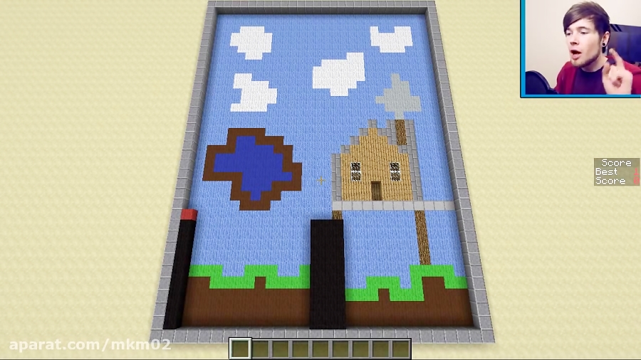 Minecraft | STICK HERO!! | Minigame