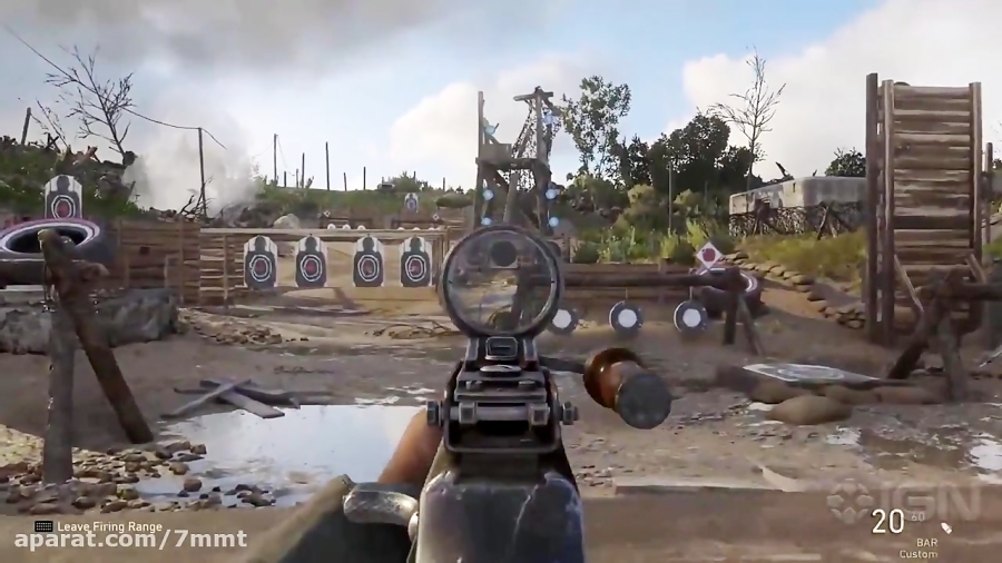 Call of Duty WW2: شلیک با تمام سلاح های موجود - E3 2017