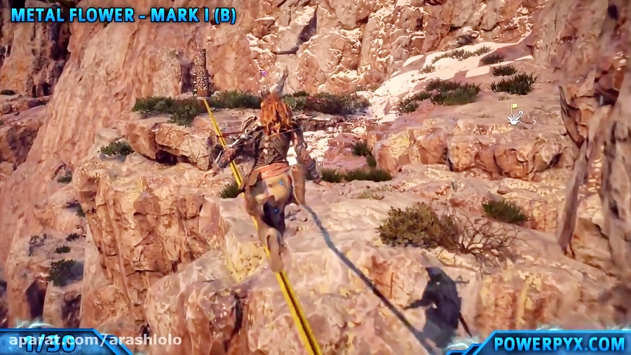 Horizon Zero Dawn All Metal Flower Locations (All Metal Flowers found