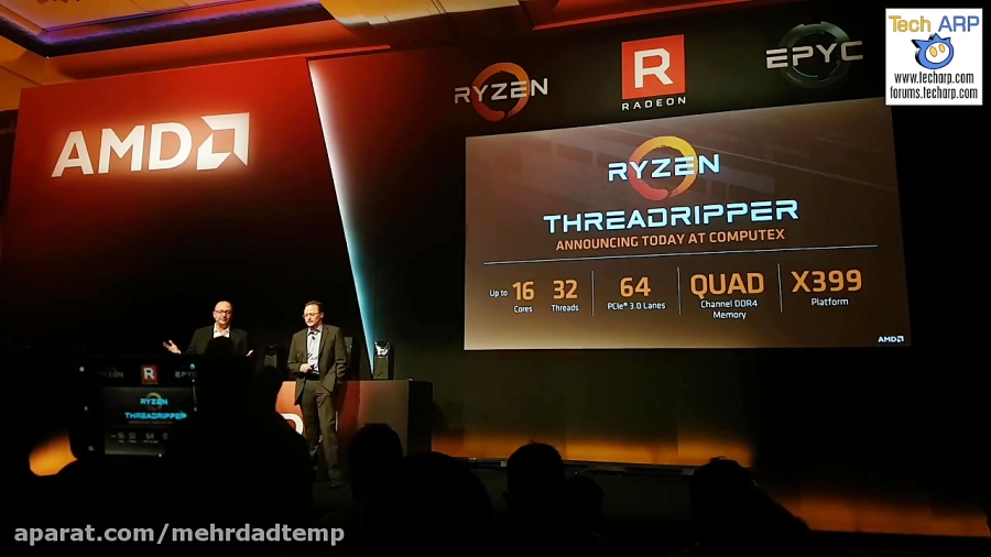 پردازنده های جدید AMD با اسم رمز Threadripper